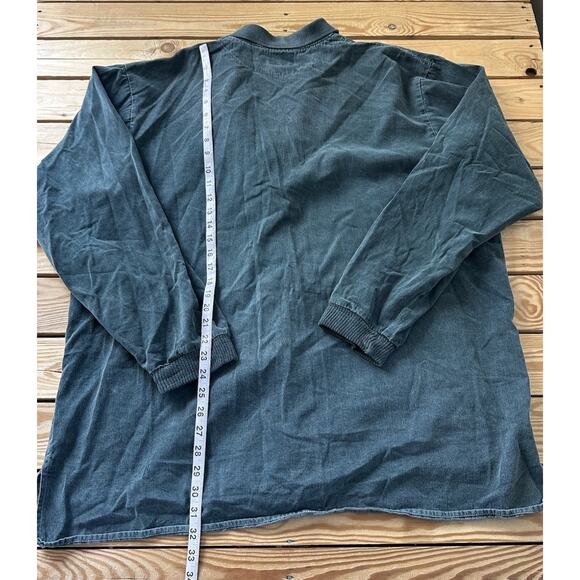 Vintage Windswept Whistler Blackcomb Button Down Shirt Size XL Men’s Green - Picture 5 of 8